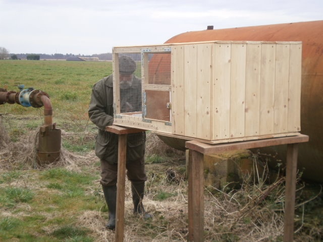 Mise en place cage de rappel